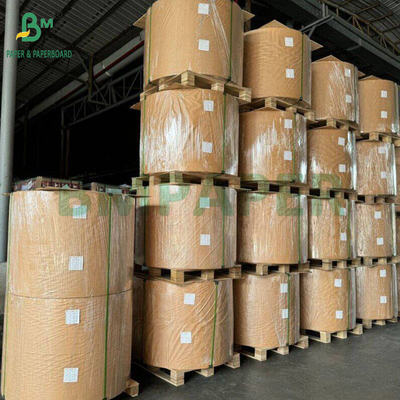 75 γραμμάρια 80 γραμμάρια Virgin Brown Kraft Paper για τσιμέντο High Expandable 90cm