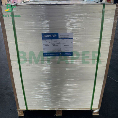 58gm 60gm LWC ελαφρύ βάρος επικαλυμμένα φύλλα λευκού χαρτιού σχήμα δύο πλευρές λάμψη