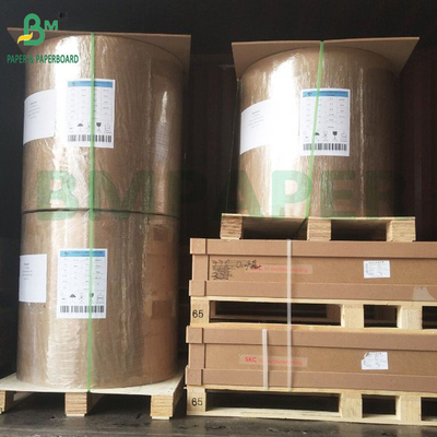 Μία πλευρά γυαλιστερό γυαλιστερό χαρτί MG Kraft 30GSM - 60GSM για συσκευασία τροφίμων