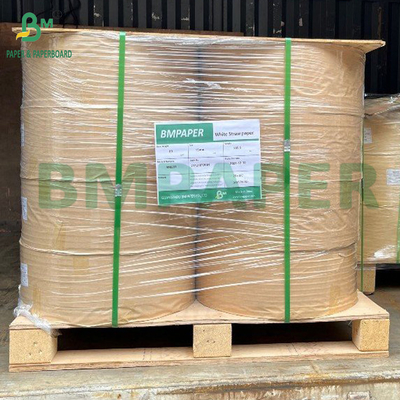 40 GSM Λευκός κερί χαρτί κυλίνδρους κερί από τις δύο πλευρές