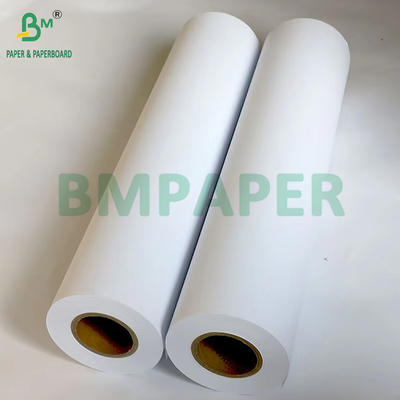 20lb Wide Format Paper για CAD Drawing 36 ίντσες x 150 πόδια 2' Core High White