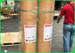 Ανακυκλώσιμο Washable ύφασμα εγγράφου σκαφών της γραμμής της Kraft για τις τσάντες αγορών