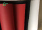 Κόκκινο Laminatied &amp; ντυμένο Washable έγγραφο 0.5mm της Kraft πάχος 0.7mm 0.8mm