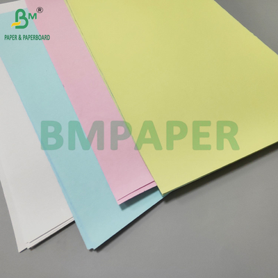 60g 75g CB CFB CF Carbonless αντίγραφο χαρτί για την απόδειξη Μπλε εικόνα 21,6 x 27,9cm