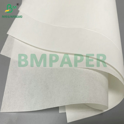 Φαγητό ασφαλές 40gm 50gm Σιλικόνιο φούρνο χαρτί ψήσιμο λευκό Greaseproof