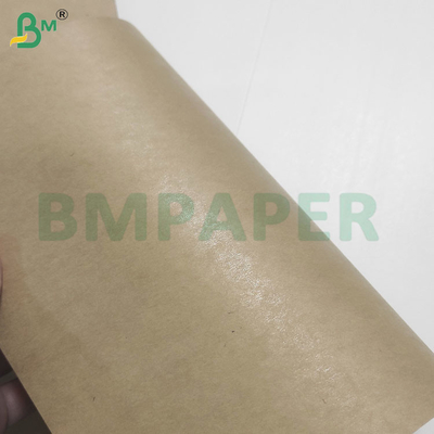 190gm+15gm PE επικαλυμμένα αδιάβροχα καφέ φύλλα χαρτιού για κύπελλα