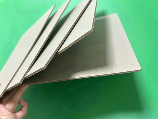 72 x 102cm 2mm 2,5mm ομαλή επιφάνεια γκρι ξύλο για την κατασκευή χαρτονιού