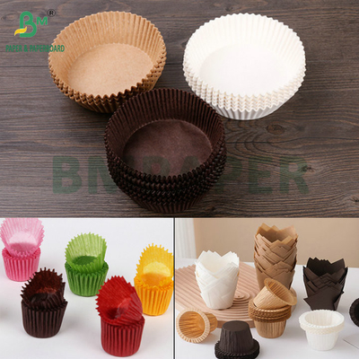 20gm 45gm επικαλυμμένα Jumbo Roll Cupcake Liners για Cups Cake