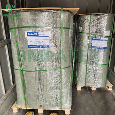 0.35mm 0,55mm Πλέσιμο Kraft χαρτί ύφασμα για Tote σακούλες Αδιάβροχο ράψιμο