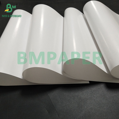 70gm 90gm C1S Κατόπιν επικάλυψης Λάμψη χαρτί για την κατασκευή κυλίνδρου 50mm ετικέτας