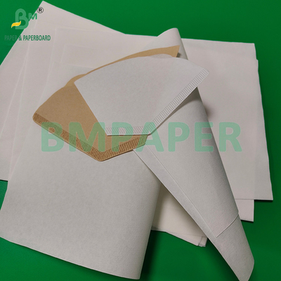 50gm 328mm 500mm λευκό και καφέ χαρτί φίλτρου χαρτιού τροφίμων