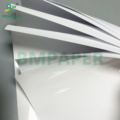 75gm 80gm Υψηλό λευκό κατεστραμμένο χαρτί για τα ετικέτα σωλήνων κουταλιών πατάτας