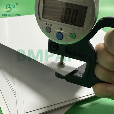 1 mm Δυστυχής πλευράς λευκή διπλής φύλλα Σκληρό πάχος 787 mm x 1092 mm