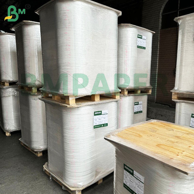 28gm λευκό χαρτί τυλίγματος από άχυρο 38mm / 44mm για ατομικά τυλιγμένα άχυρα εστιατορίου