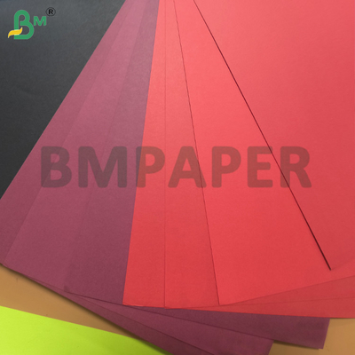 Μονόπλευρο χαρτί 270gsm Premium Κόκκινο Χαρτόνι Χωρίς Επίστρωση Για Κατασκευή Καρτών