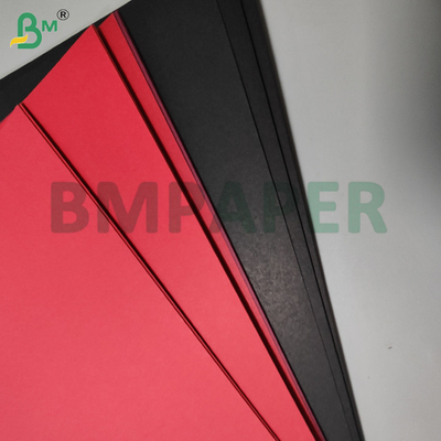 250gsm 300gsm Μαύρο Κόκκινο Έγχρωμο Άκαμπτο Χαρτόνι Για Κουτιά Δώρων Υψηλής Ακαμψίας