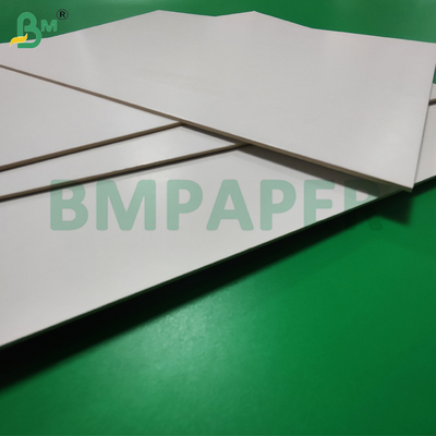3 mm λευκό χαρτί για διαφήμιση από ξύλινο χαρτοπολτό 1220 x 2440 mm