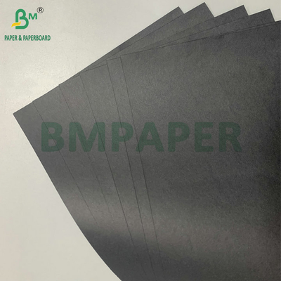 Wood Pulp 70gsm 75gsm Black Kraft Paper For Cosmetic Packaging