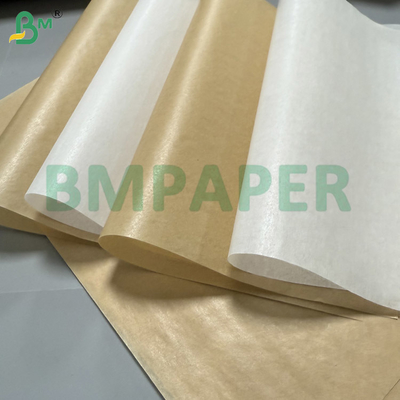 40gm διπλής όψεως χαρτί σιλικόνης Ανθεκτική στη θερμότητα λευκή χρώμα περγαμηνή ψησίματος (> 220°C)