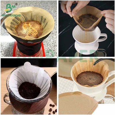 Degradable Food Grade Kraft Paper Roll 20gsm - 50gsm for Coffee Filtering