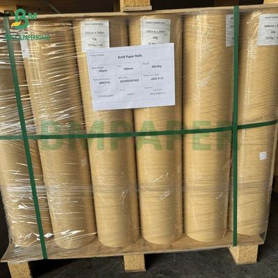 60g 70g Σκληρό και ανθεκτικό στην εφελκυσμό χαρτί Kraft για συσκευασίες υψηλής ποιότητας