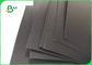 100% ξύλινου πολτού σκληρό φύλλο 250gsm 300gsm χαρτονιού ακαμψίας μαύρο