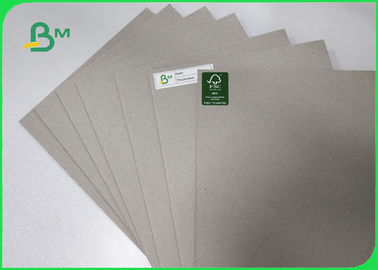 1500GSM γκρίζος πίνακας φιαγμένος από ανακυκλωμένα/άχρηστα χαρτιά Unpliant καμία ζημιά 2.4MM