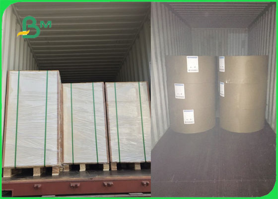 οι άσπρες C1S πτυχές πινάκων ελεφαντόδοντου 250gsm 270gsm 300gsm μια πλευρά έντυσαν το FSC επικυρωμένο