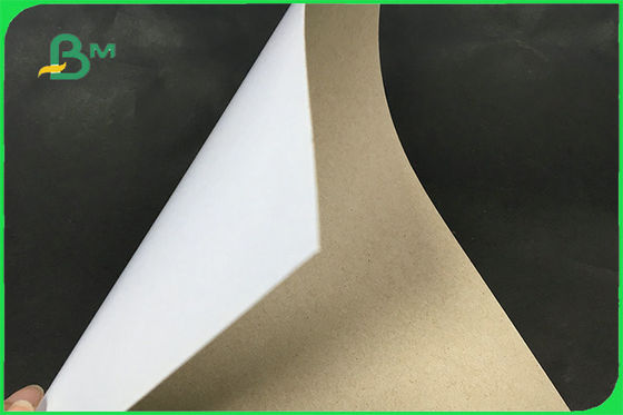 Ανακυκλωμένος μια πλευρά έντυσε το λευκό γκρίζο πίσω διπλό πίνακα για το κιβώτιο FSC συσκευασίας