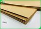 καφετί φύλλο εγγράφου χαρτοκιβωτίων χρώματος 300g 350g FSC για το υλικό κιβωτίων συσκευασίας