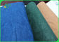 Ανακυκλώσιμο φιλικό πράσινο/μπλε μαλακό πλυμένο Kraft έγγραφο Eco για τις τσάντες παντοπωλείων