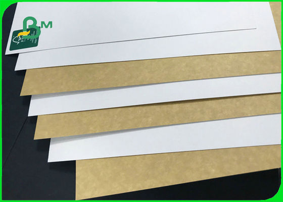 Ξύλινος πολτός 250gsm της Virgin - άσπρη τοπ Kraft πλάτη 360gsm για τα κιβώτια τροφίμων