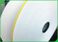 Αδιάβροχος άσπρος Kraft λωρίδων ρόλος εγγράφου χρώματος 60g 120g για το άχυρο εγγράφου