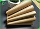 Λεπτό καφετί Jumbo χαρτιού τεχνών ξύλινου πολτού κυλά 80gsm 90gsm κατασκευάζοντας τις τσάντες αγορών