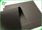 Εγκεκριμένη FSC υγρασία - μαύρο χαρτονένιο ανακυκλώσιμο υλικό ετικεττών ενδυμάτων απόδειξης 350gsm