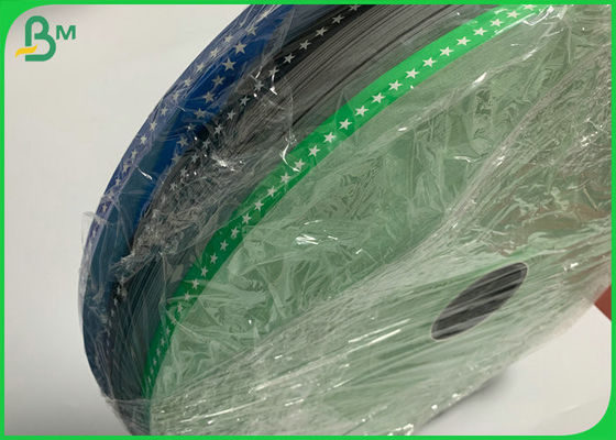 15mm 60g Χαρτί από άχυρο υψηλής σκληρότητας εκτυπώσιμο 550mm FDA