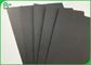 Μαύρο χρωματισμένο παχύ έγγραφο 80g 120g Cardstock για την κατασκευή τσαντών
