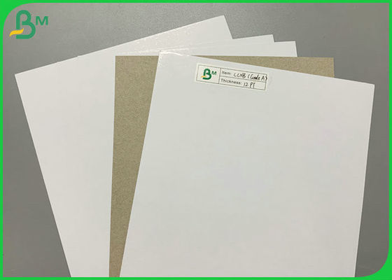 Το λευκό έντυσε τον γκρίζο πίσω διπλό πίνακα 300g 350g για το πλαίσιο 700 X 1000mm