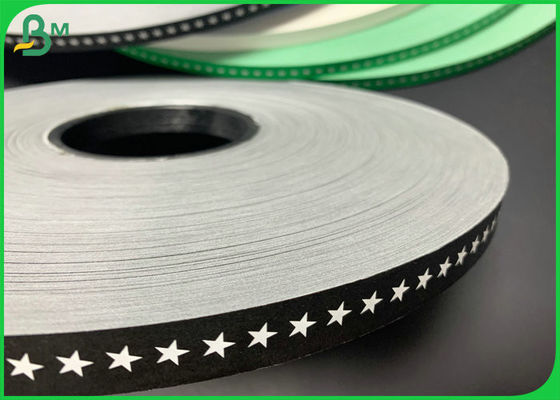 Βαθμός τροφίμων Slitted 60gsm 15mm μαύρο τυπωμένο χρώμα έγγραφο αχύρου για το άχυρο ποτών