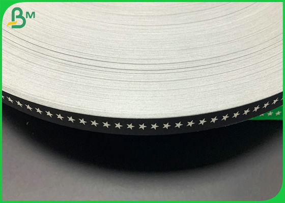 Βαθμός τροφίμων Slitted 60gsm 15mm μαύρο τυπωμένο χρώμα έγγραφο αχύρου για το άχυρο ποτών