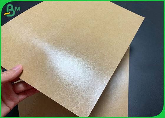 Ντυμένο 300gsm Kraft PE έγγραφο Oilproof 20gsm για το μίας χρήσης καλαθάκι με φαγητό
