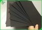 350GSM ο φυσικός ξύλινος πολτός του μαύρου χαρτιού της Kraft για κάνει το κιβώτιο δώρων υψηλών σημείων