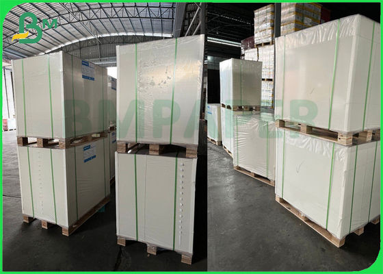 C1S άσπρο έγγραφο 325gsm 350gsm Cardstock για τη συσκευασία παγωμένων τροφίμων