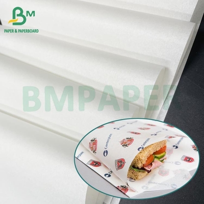 Αδιάβροχο 34grs 40grs 50grs Χάρτινο κιτ χάμπουργκερ 3 κιτ 4 Για συσκευασία τροφίμων