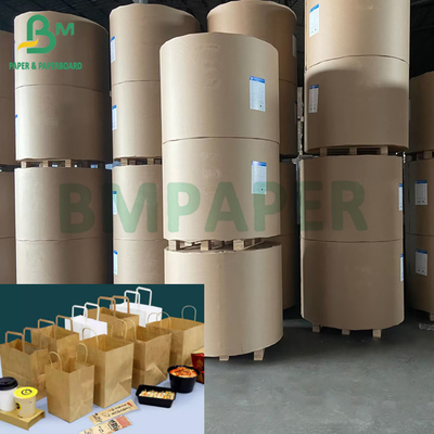 Ανακυκλώσιμο 65 - 150 GSM Καφέ Επεκτάσιμο Κάρυ Ρολ