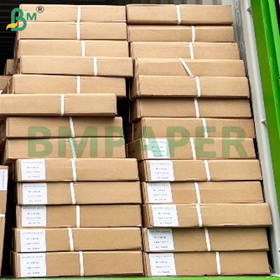 Λεία ρολά χαρτιού σχεδιασμού CAD 80gsm για μηχανολογικές εκτυπώσεις