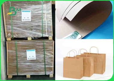 80GSM -300GSM φιλικό προς το περιβάλλον έγγραφο της Kraft δακρυ'ων ανθεκτικό καφετί στο ρόλο