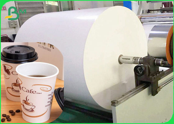 Το Greaseproof PE έντυσε τον τοποθετημένο σε στρώματα ρόλο εγγράφου Cupstock για τα καυτά φλυτζάνια ποτών