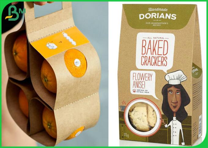 15g ντυμένο έγγραφο 300g της Kraft βαθμού τροφίμων PE για το κιβώτιο συσκευασίας τροφίμων