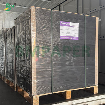 120 γραμμάρια Γλυκιά υφή Μεγάλη δυσκαμψία Μαύρο φύλλο χαρτιού